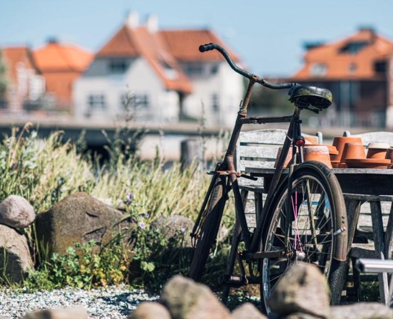 Cykel ved Kerteminde